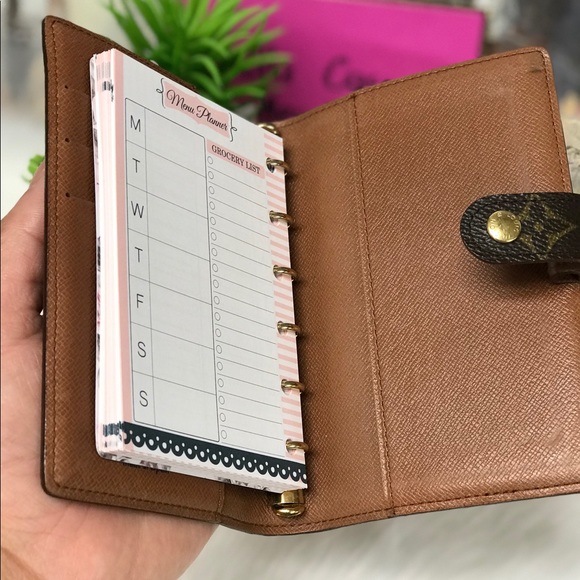 SOLD Louis Vuitton Agenda PM & 6 Key Holder - Picture 4 of 8